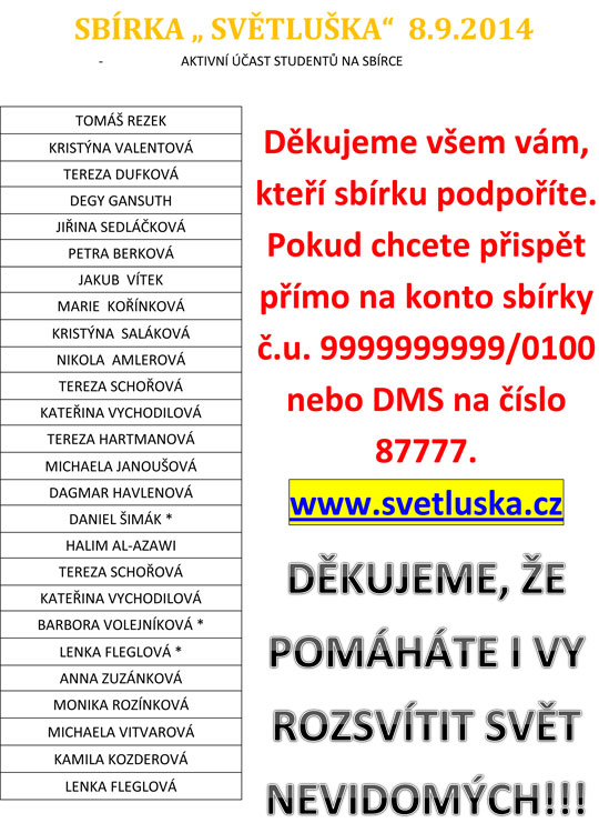 Sbírka SVĚTLUŠKA