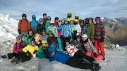 Lyžaři a snowboarďáci prozkoumávali vrchy italských Alp