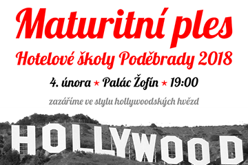 Maturitní ples v hollywoodském stylu