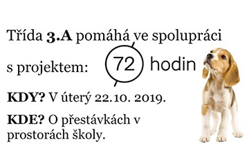 Třída 3.A pomáhá